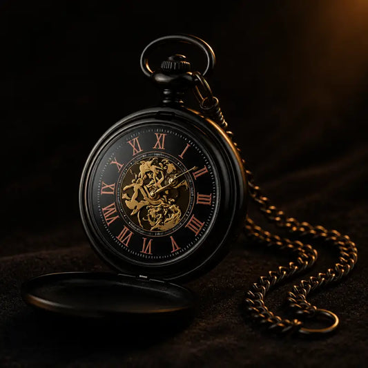 Klassiek glad mechanisch zakhorloge - Univers Gousset