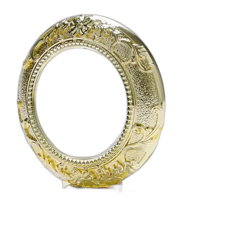 Decoratief gouden cirkelvormig frame voor Golden Charm Luxury Heren Dameszakhorloge