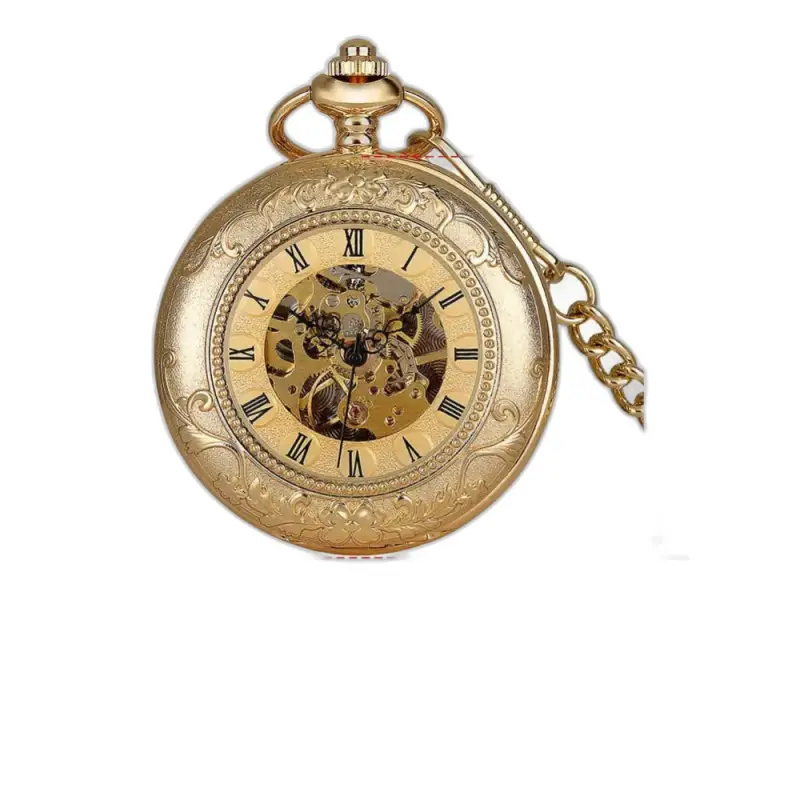 Golden Memory Luxe Zakhorloge met elegante gouden kast
