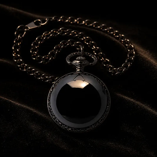 Vintage Gouden Snaai Ketting Zakhorloge - Univers Gousset
