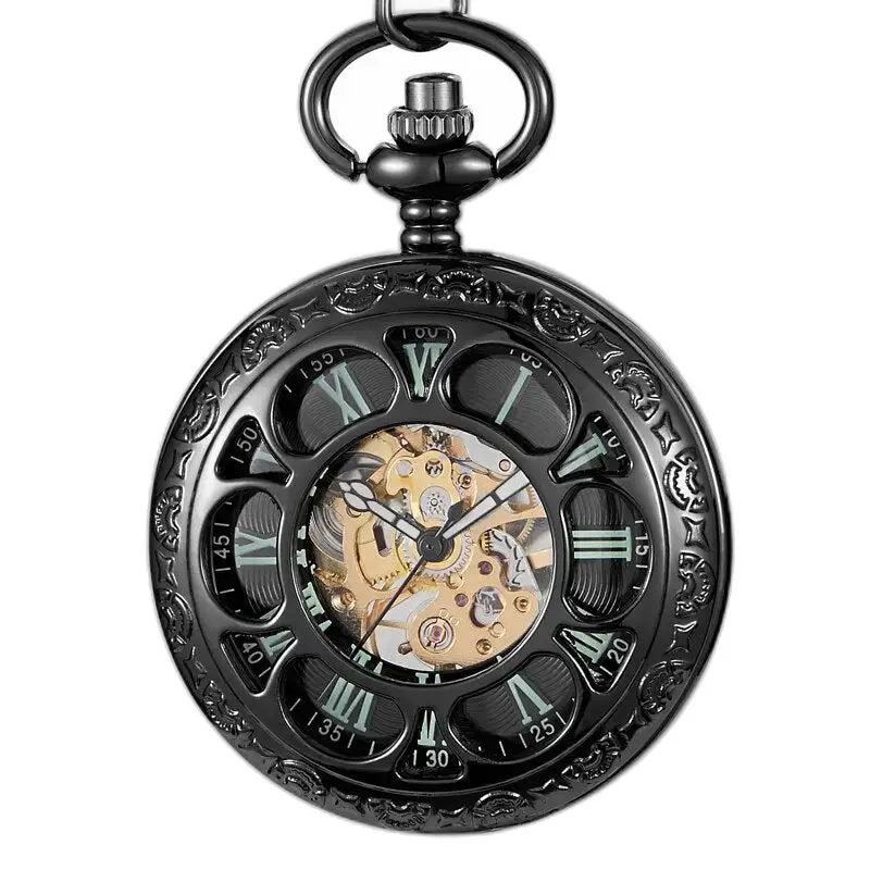Spider Ruins Luminous zakhorloge met een zwarte wijzerplaat en elegant design