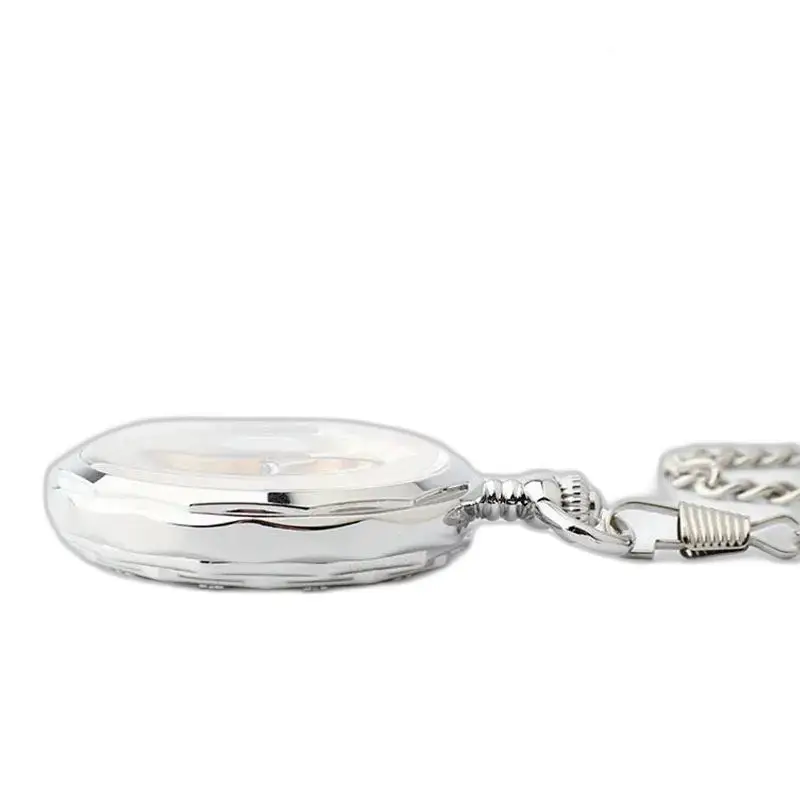 Lune Luxe heren dameszakhorloge met ketting en elegante maanfase