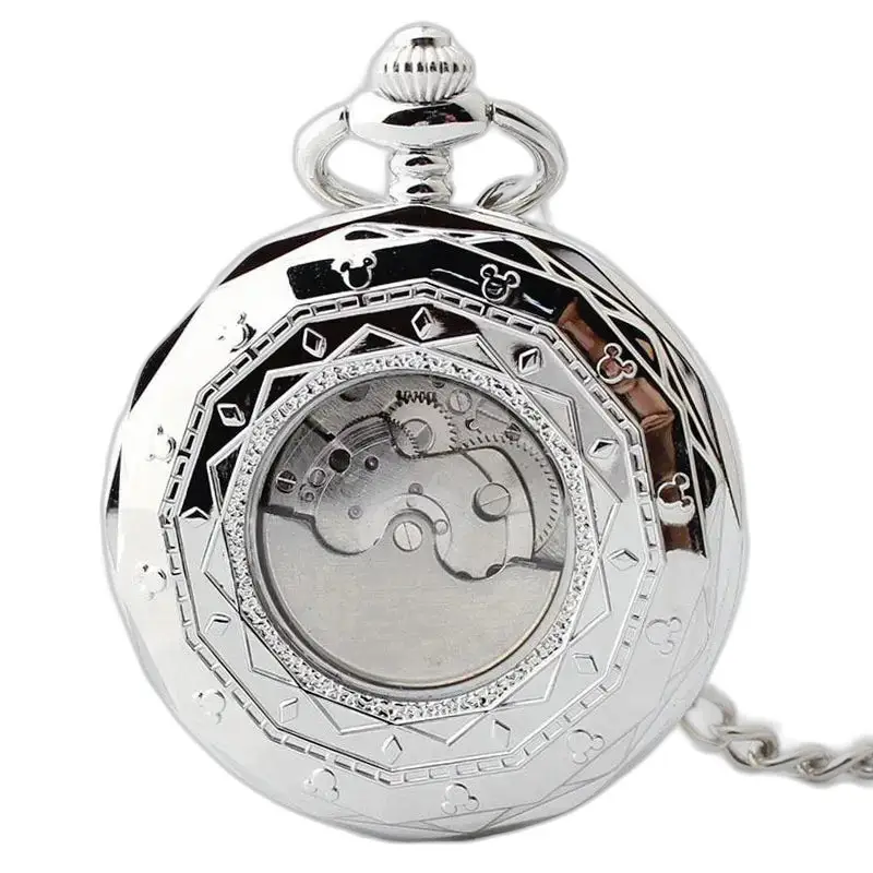 Lune Luxe zakhorloge voor dames en heren met zichtbaar mechanisme en maanfase