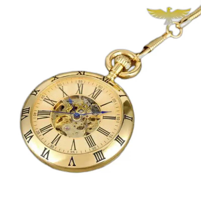 Pierre D’or luxe zakhorloge met gouden mechanisch zakhorloge