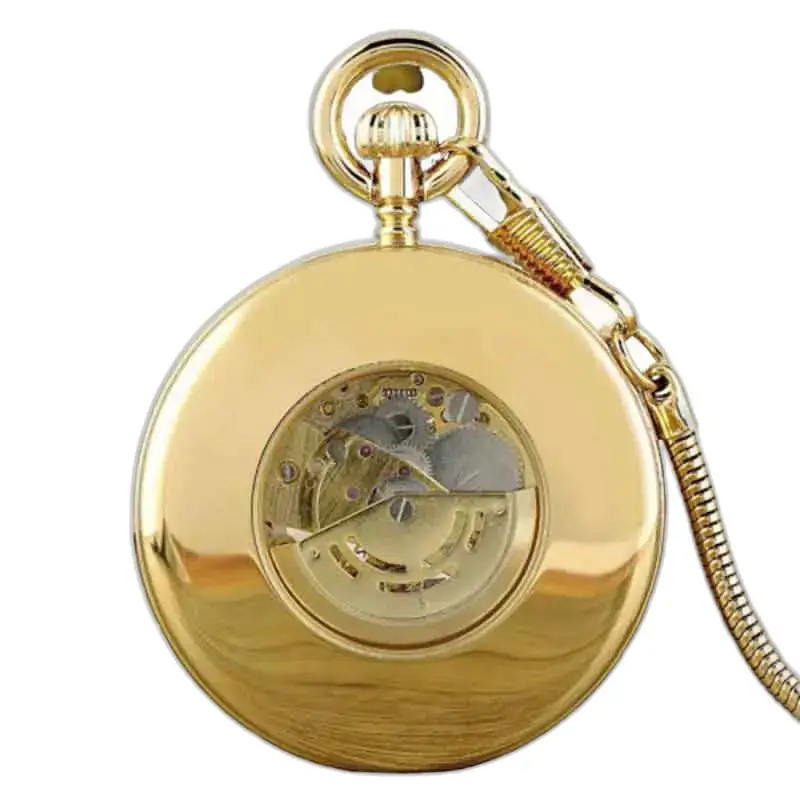 Pierre D’or luxe zakhorloge met een elegant en verfijnd gouden mechanisme