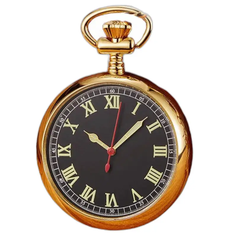 Luxe Beauty Ladys zakhorloge met een wijzerplaat versierd met Romeinse cijfers
