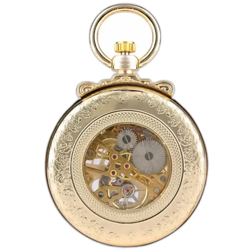 Gentleman Luxury Gold mechanisch zakhorloge in goud met een elegant en verfijnd ontwerp