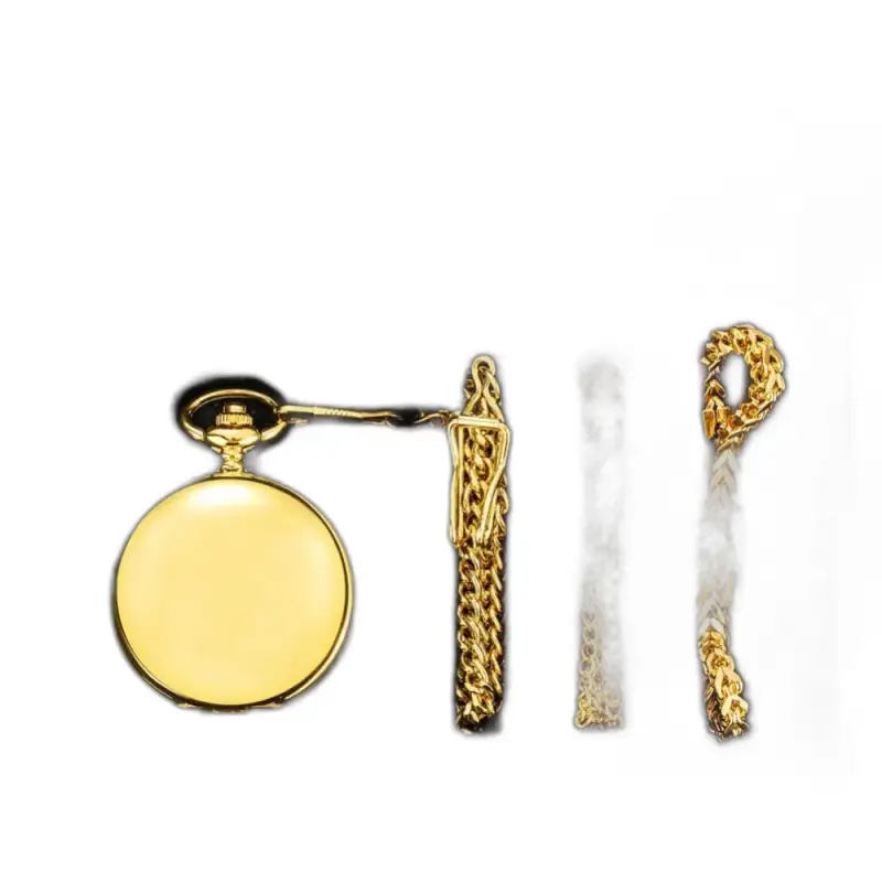 Gold Temptation mechanisch zakhorloge met ketting en gouden afwerking