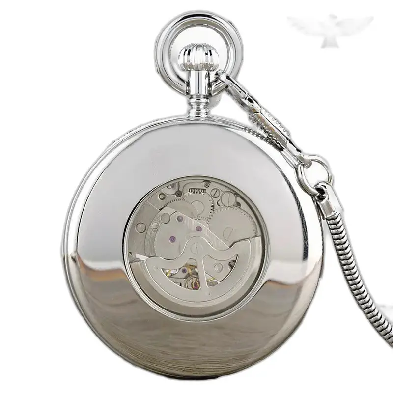 Mechanisch zakhorloge van roestvrij staal met een elegant en verfijnd ontwerp