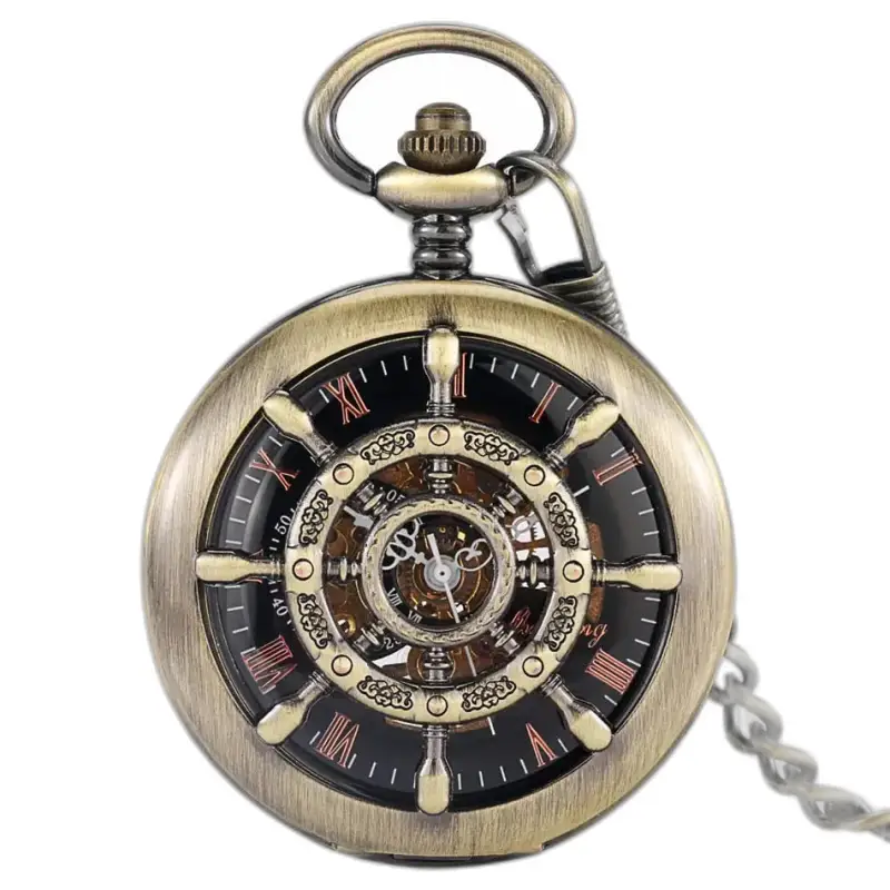 Zakhorloge Navigatie Mechanisch Handmatig Opwinden met elegant antiek design