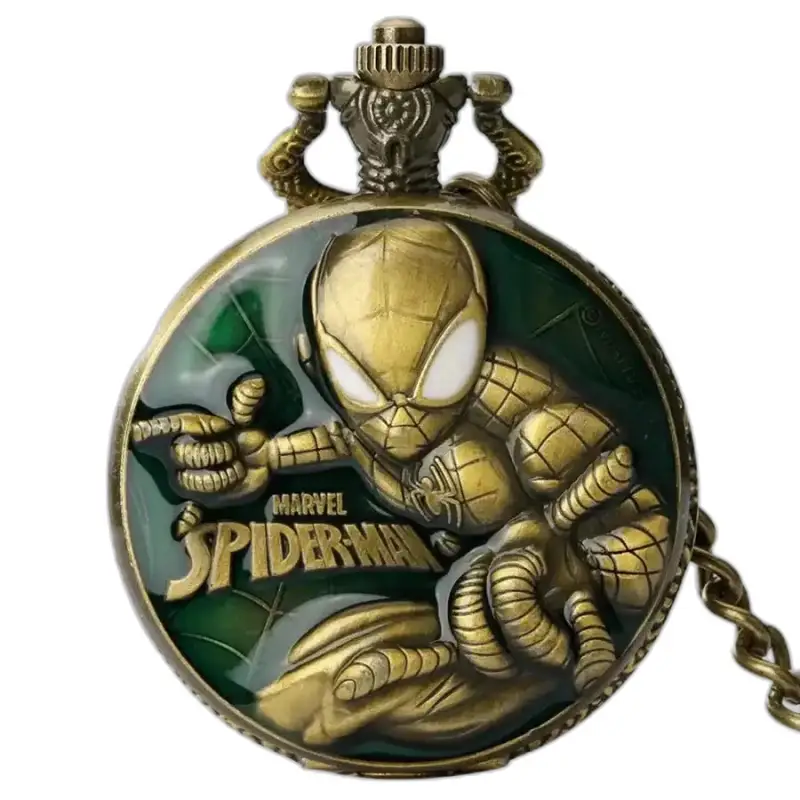 Marvel Spider Man vintage quartz zakhorloge met modieus en uniek ontwerp