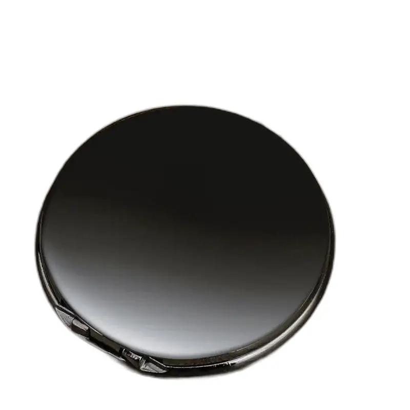 Zwarte ronde compacte spiegel in het product Modern Chic Quartz Zakhorloge