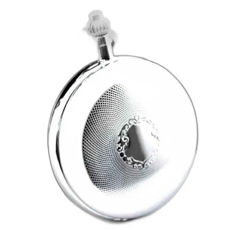Koninklijk Luxe Zilver Zakhorloge Chique, elegant koninklijk zilveren zakhorloge