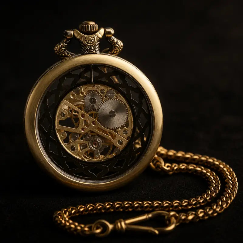 Mechanisch skelet herenzakhorloge - Univers Gousset