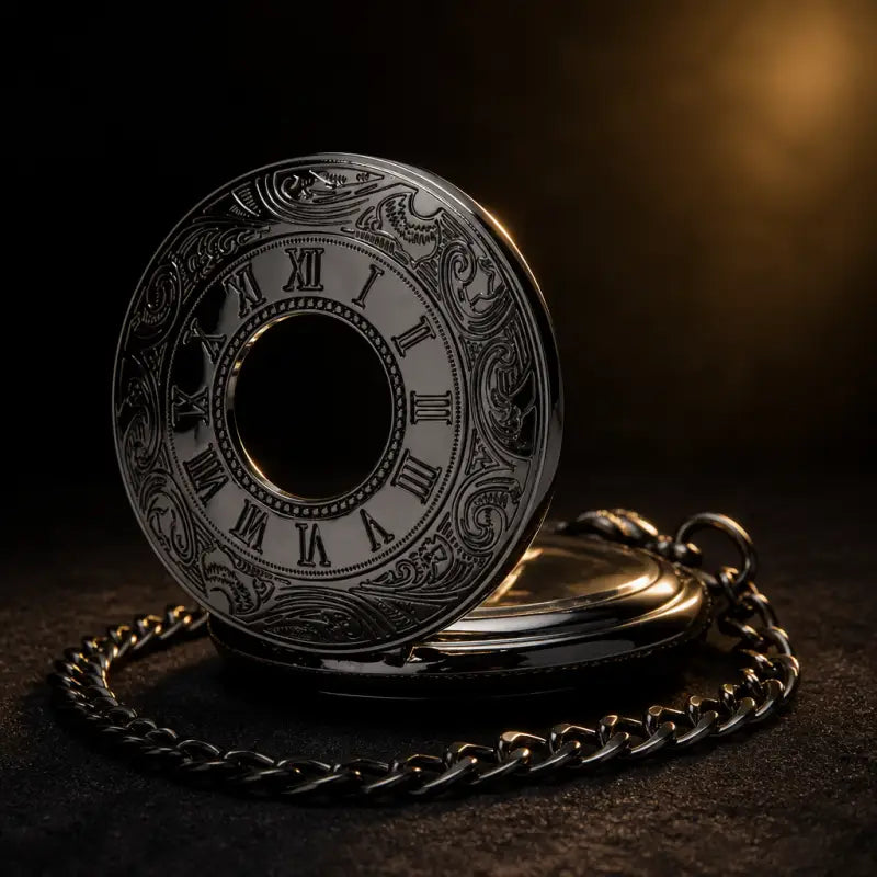 Steampunk Half Hunter quartz zakhorloge - Univers Gousset