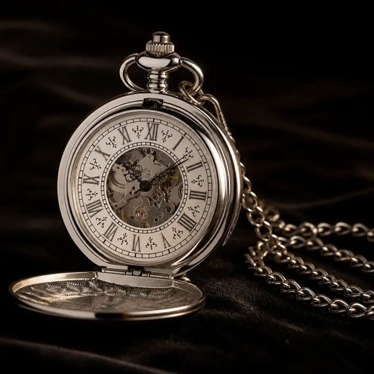 Dubbel Hunter mechanisch zakhorloge - Univers Gousset