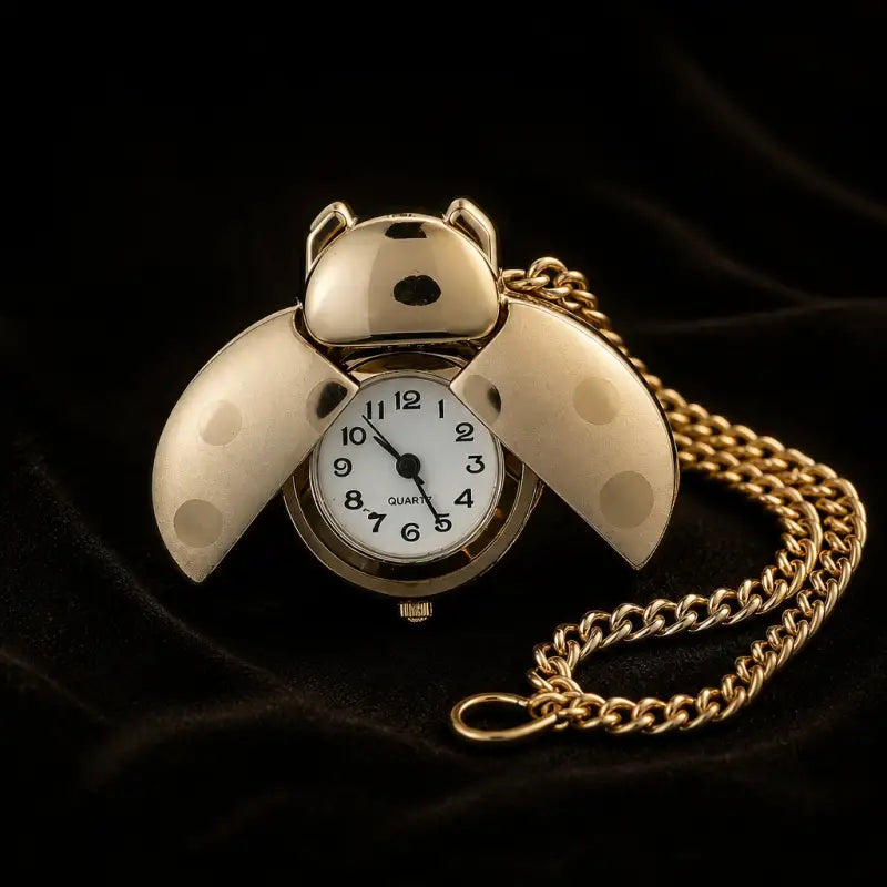 Lieveheersbeestje Zakhorloge Kwarts Hanger - Univers Gousset