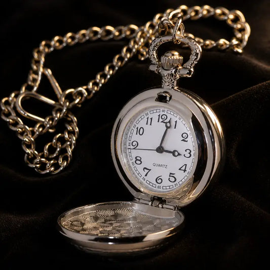 Zakhorloge met levensboomketting voor dames - Univers Gousset
