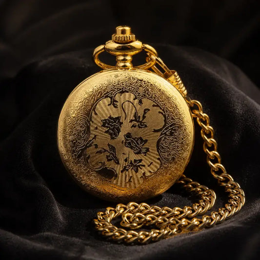 Sieraden met zakhorloge met harthanger voor dames - Univers Gousset