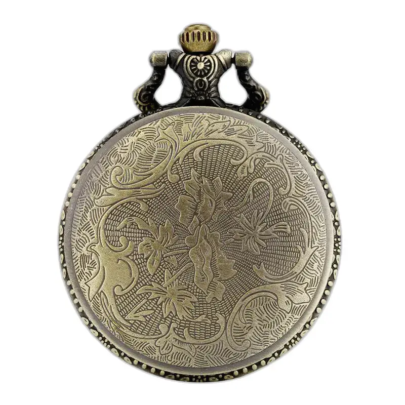 Forest Charm Vintage Bronze Collier Watch, een elegant sierlijk bronzen uurwerk