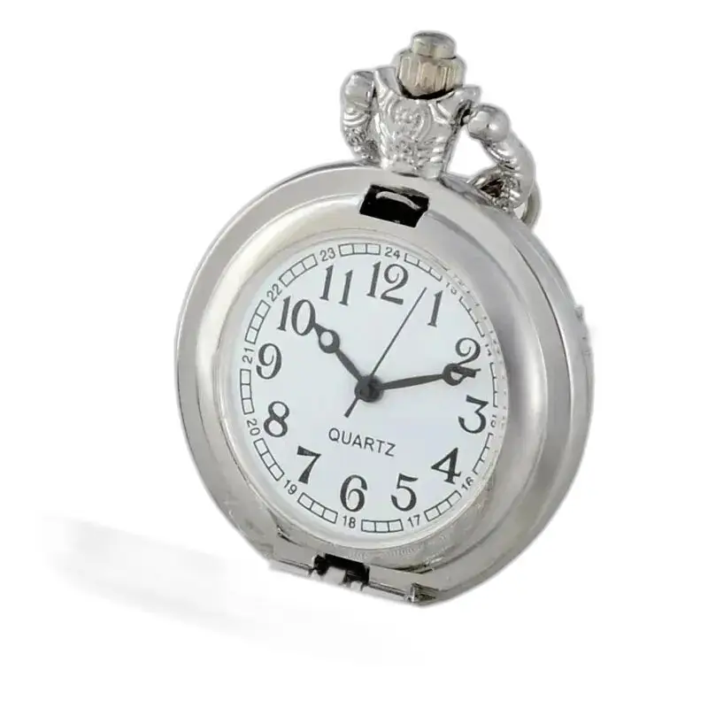 Geboorte van Jezus Vintage dameskettinghorloge met zilveren horloge