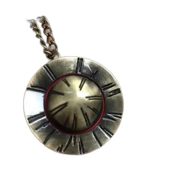 Bronzen hanger met Romeinse markeringen voor Watch Original Necklace Hat Bronze