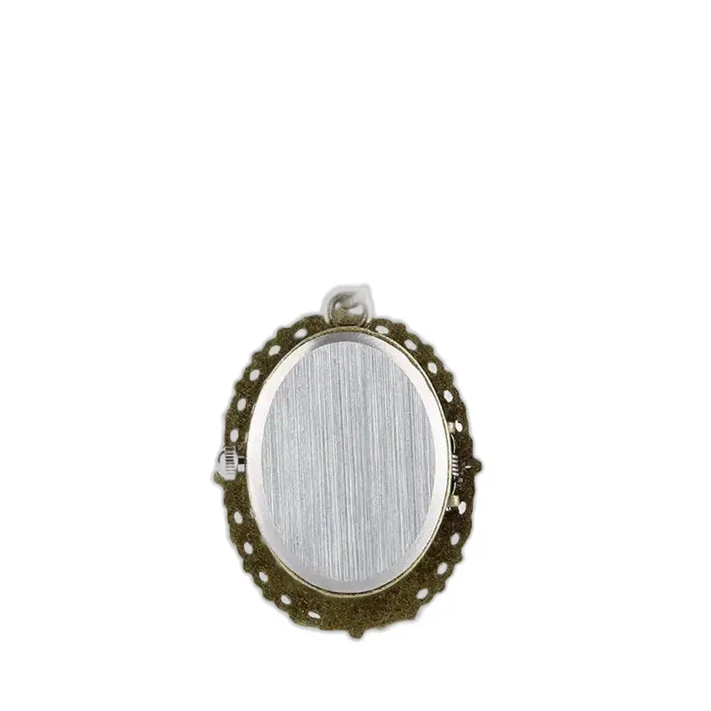 Ovale medaillonhanger van de Watch Necklace Hanger Ice and Fire Elegant Bronze