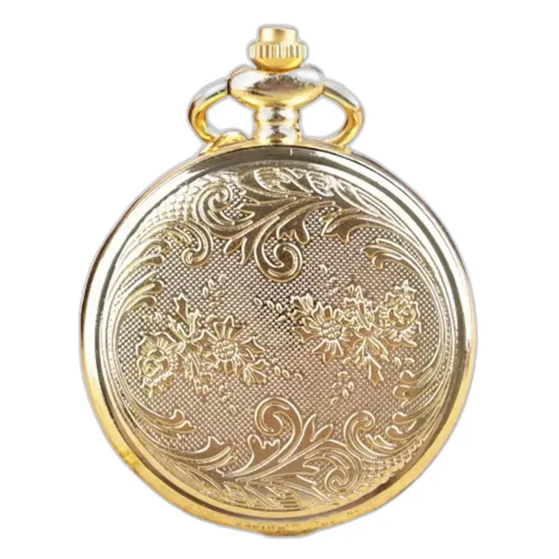 Pretty Owls Vintage dameshorloge met rozenketting en sierlijk gouden zakhorloge