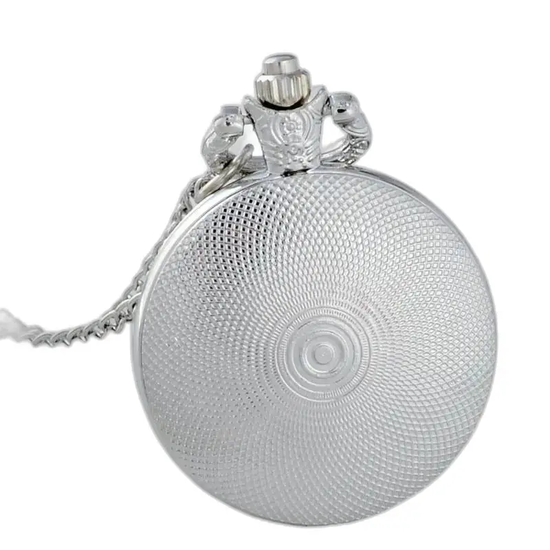 Vintage levensboom kettinghorloge met ketting en zilveren horloge in elegant design