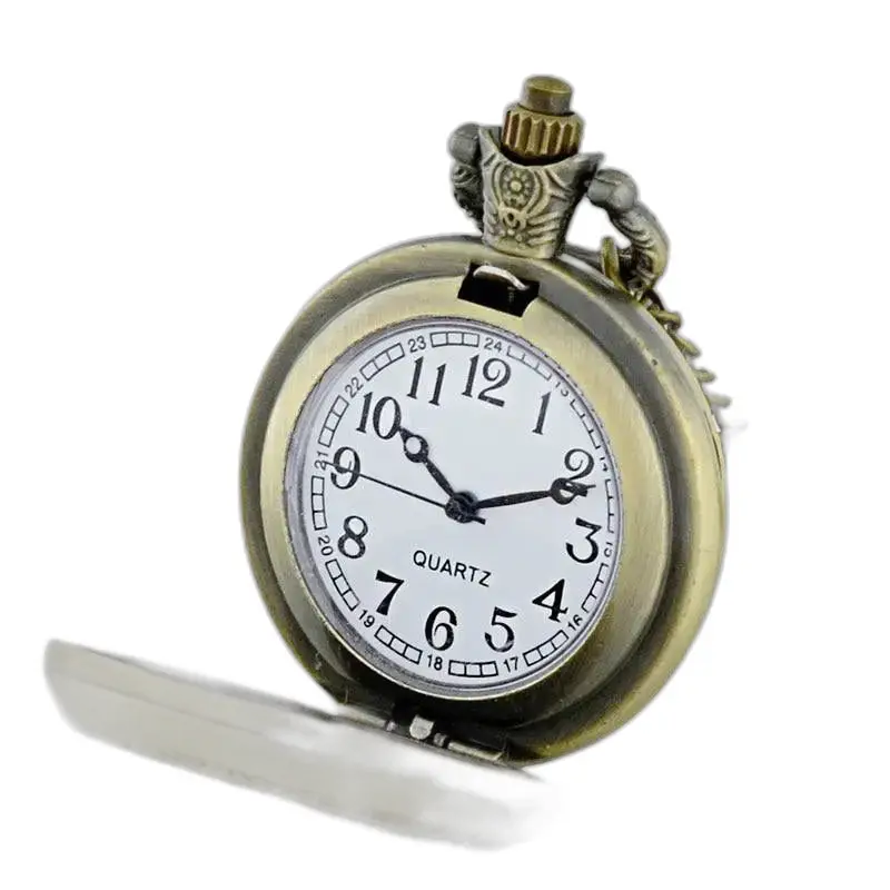 Vintage Tree of Life kettinghorloge met een elegant vintage zakhorloge-ontwerp
