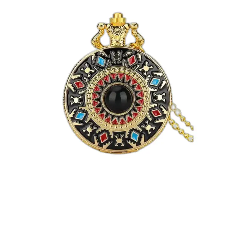 Vintage Marilyne Monroe kettinghorloge met sierlijk gouden horloge
