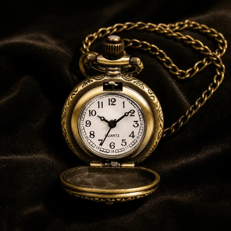 Dames gegraveerd jager quartz zakhorloge - Univers Gousset