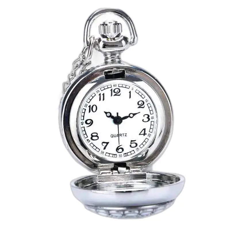 Duchess dameszakhorloge met elegante zilveren ketting