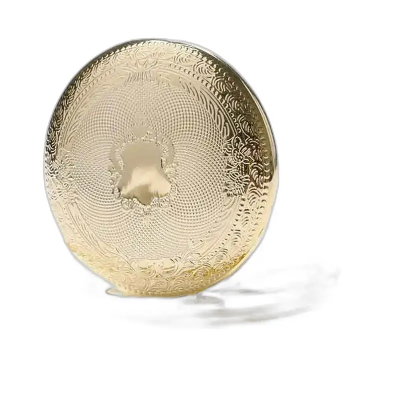 Gouden compact gedecoreerd met het product Luxury Gold Topaz Pocket Watch