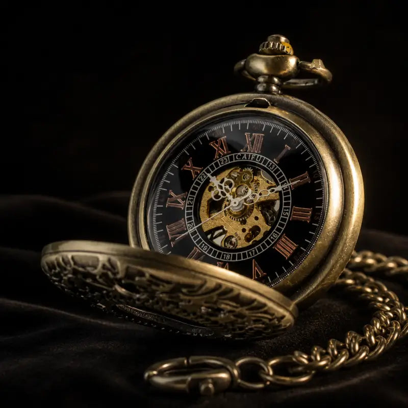 Vintage Demi-chasseur mechanisch zakhorloge - Univers Gousset