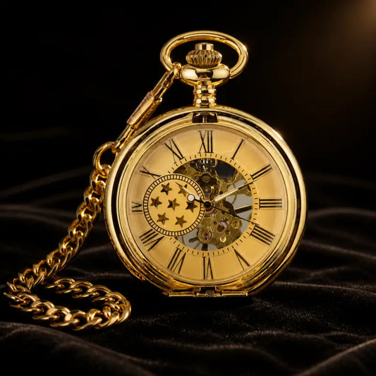 Mechanisch Demi-hunter-zakhorloge voor heren - Univers Gousset