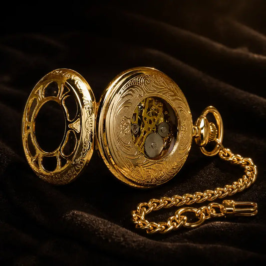 Mechanisch zakhorloge Demi-hunter staal - Univers Gousset
