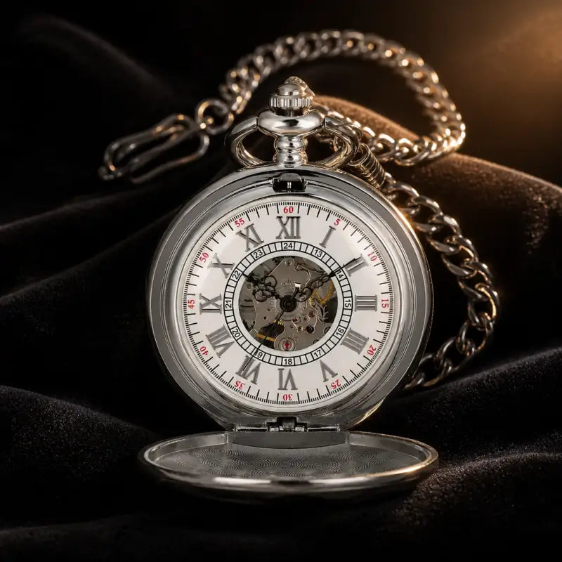 Mechanisch zakhorloge met Romeinse cijfers - Univers Gousset