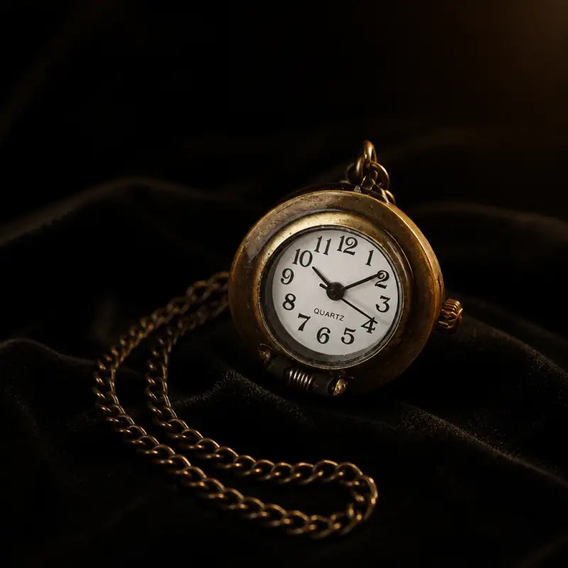 Heren vintage adelaar quartz zakhorloge - Univers Gousset