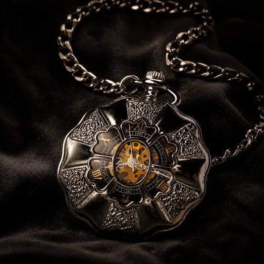 Steampunk gotisch automatisch zakhorloge - Univers Gousset