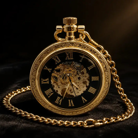 Mechanisch zakhorloge voor heren met open wijzerplaat - Univers Gousset