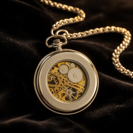 Mechanisch zakhorloge met Romeins skelet - Univers Gousset