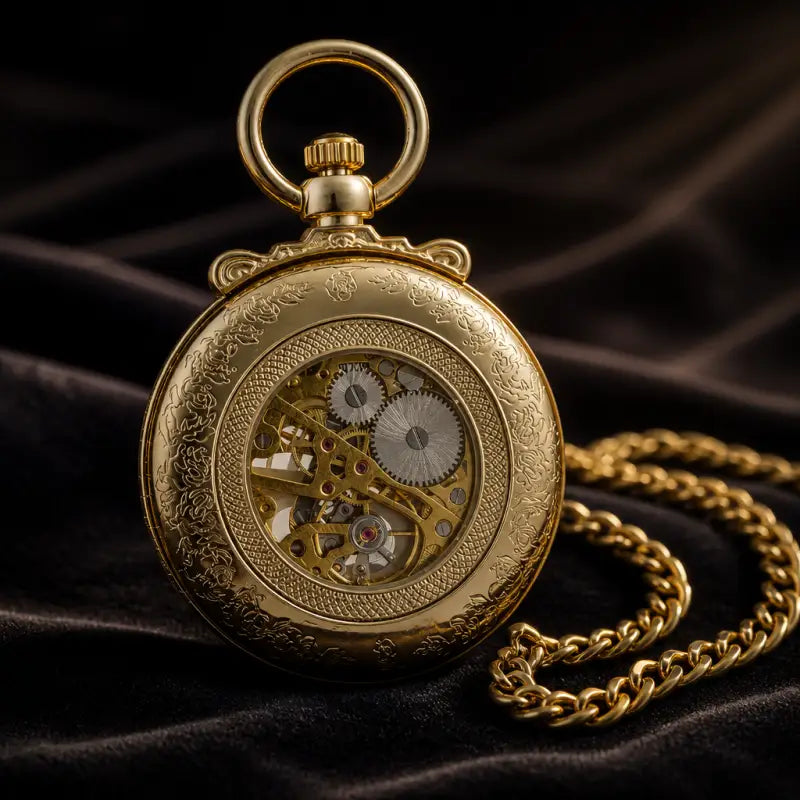 Luxe chronograaf mechanisch zakhorloge - Univers Gousset