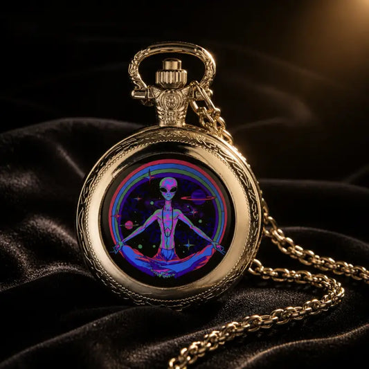 Montre à Gousset Collier Alien Fantaisie - Univers Gousset