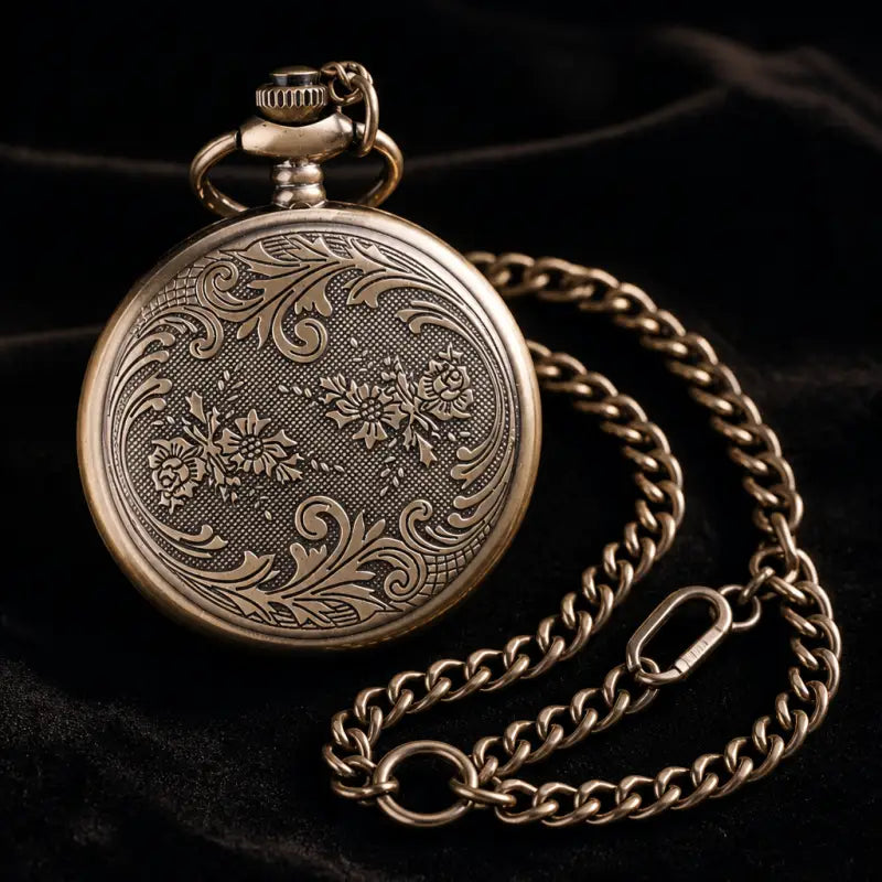 Dames quartz zakhorloge met stenen ketting - Univers Gousset