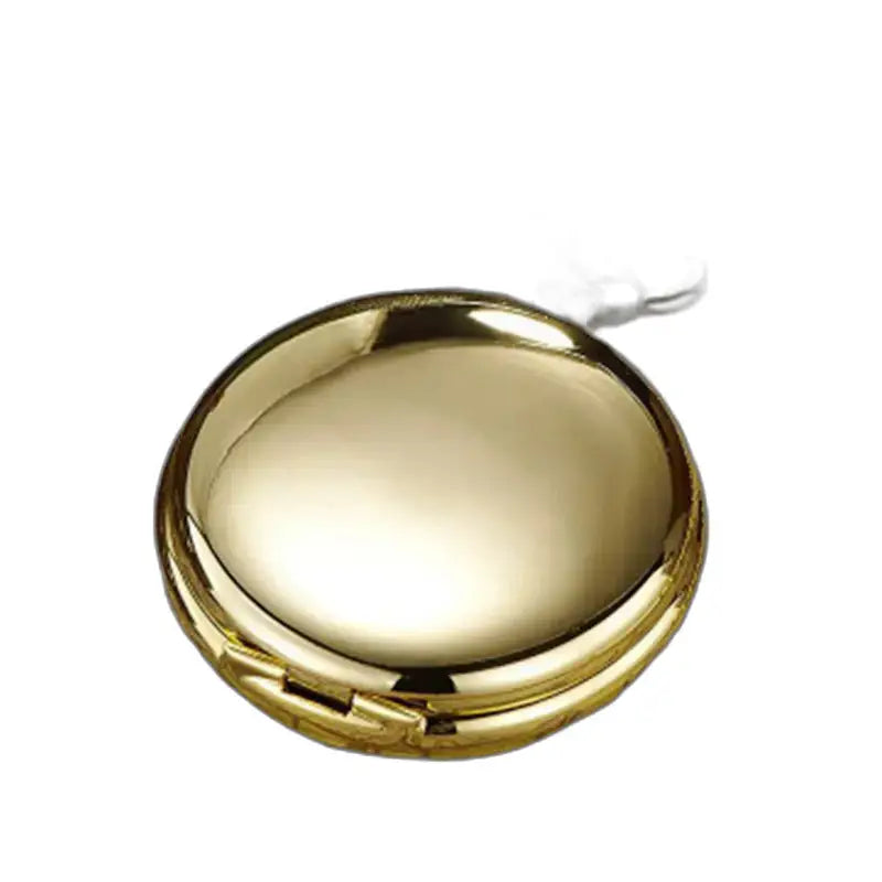 Compact glanzend gouden zakhorloge Complicatie Modern Chic Brons Goud