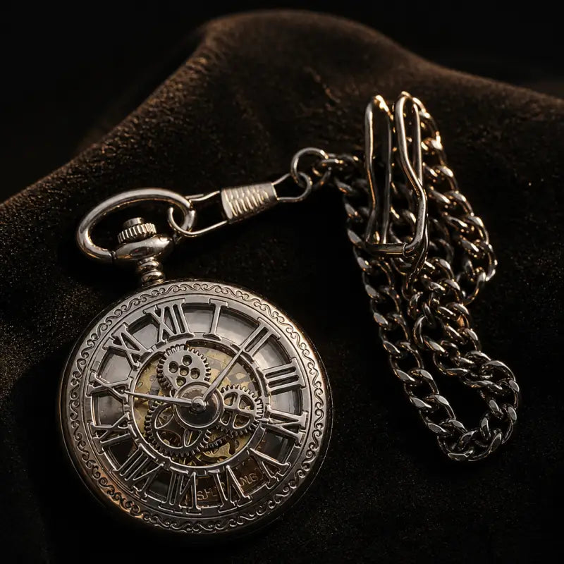 Half Romeins Hunter mechanisch zakhorloge - Univers Gousset