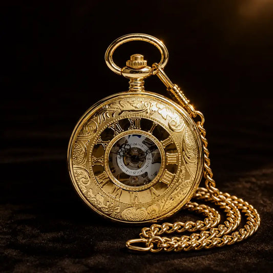 Dubbel Hunter mechanisch zakhorloge - Univers Gousset