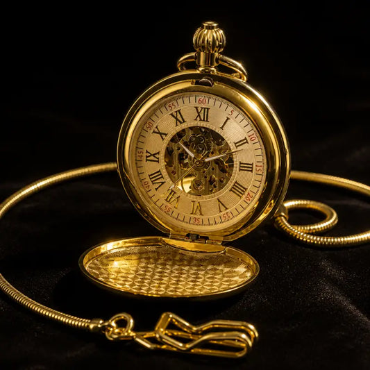 Dubbel Hunter mechanisch zakhorloge - Univers Gousset