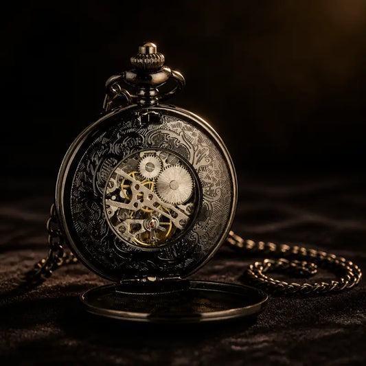 Dubbel Hunter mechanisch zakhorloge - Univers Gousset